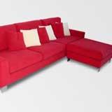 Ram Imbottiti - realizzazione divani con penisola - produzione divani italiani - produzione divani in pelle
